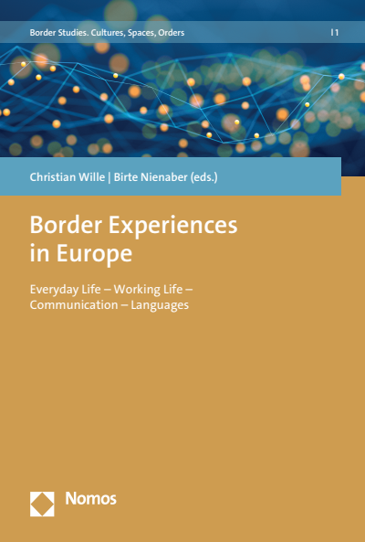 Schriftenreihe Border Studies. Cultures, Spaces, Orders Vol.1 ©NOMOS
